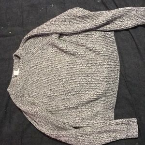 grey sweater